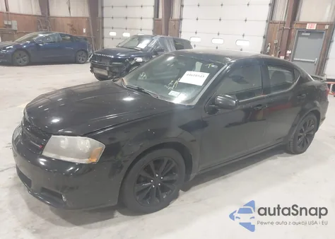 2014 Dodge Avenger Sxt из США, поврежденный, VIN 1C3CDZCB0EN183076